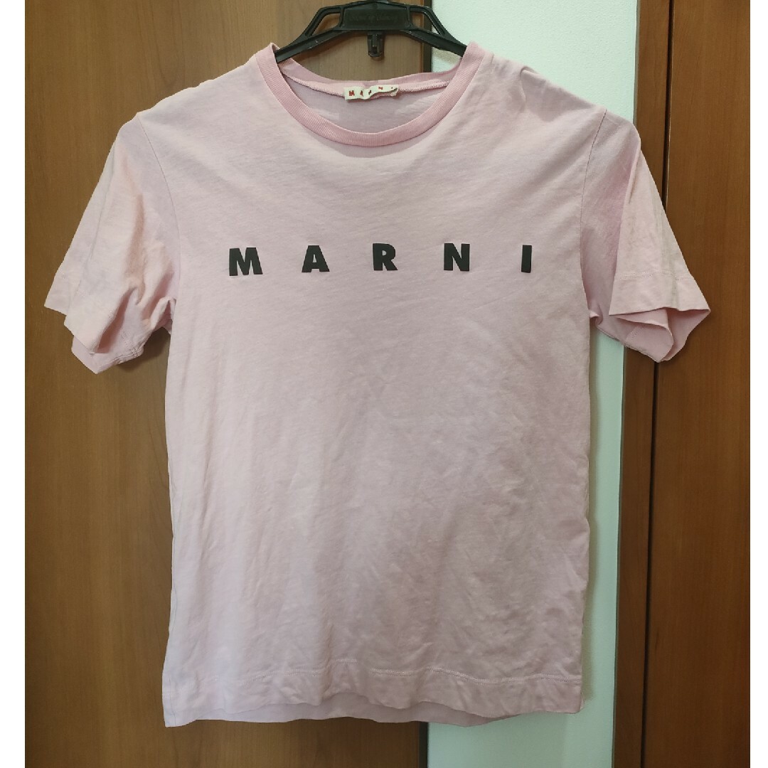 Marni(マルニ)の☆MarniピンクTシャツ☆ レディースのトップス(Tシャツ(半袖/袖なし))の商品写真