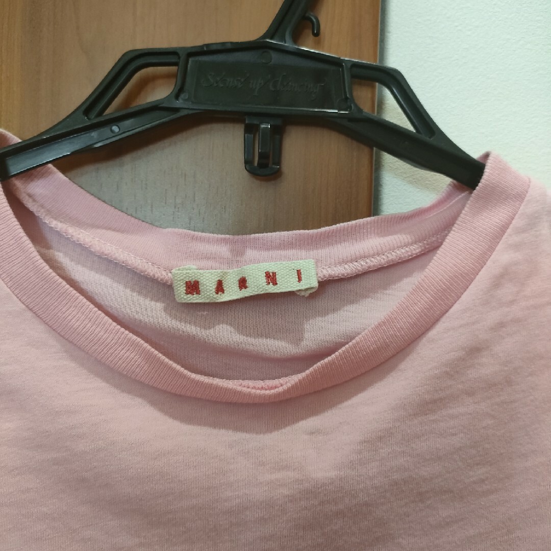 Marni(マルニ)の☆MarniピンクTシャツ☆ レディースのトップス(Tシャツ(半袖/袖なし))の商品写真