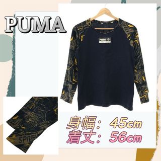 プーマ(PUMA)のPUMA プーマ トップス カットソー スポーツ カジュアル 長袖 ネイビー(シャツ/ブラウス(長袖/七分))