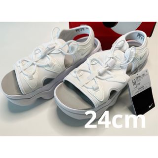 ナイキ(NIKE)のNIKE ナイキ　エアマックスココ 24cm ホワイト(サンダル)