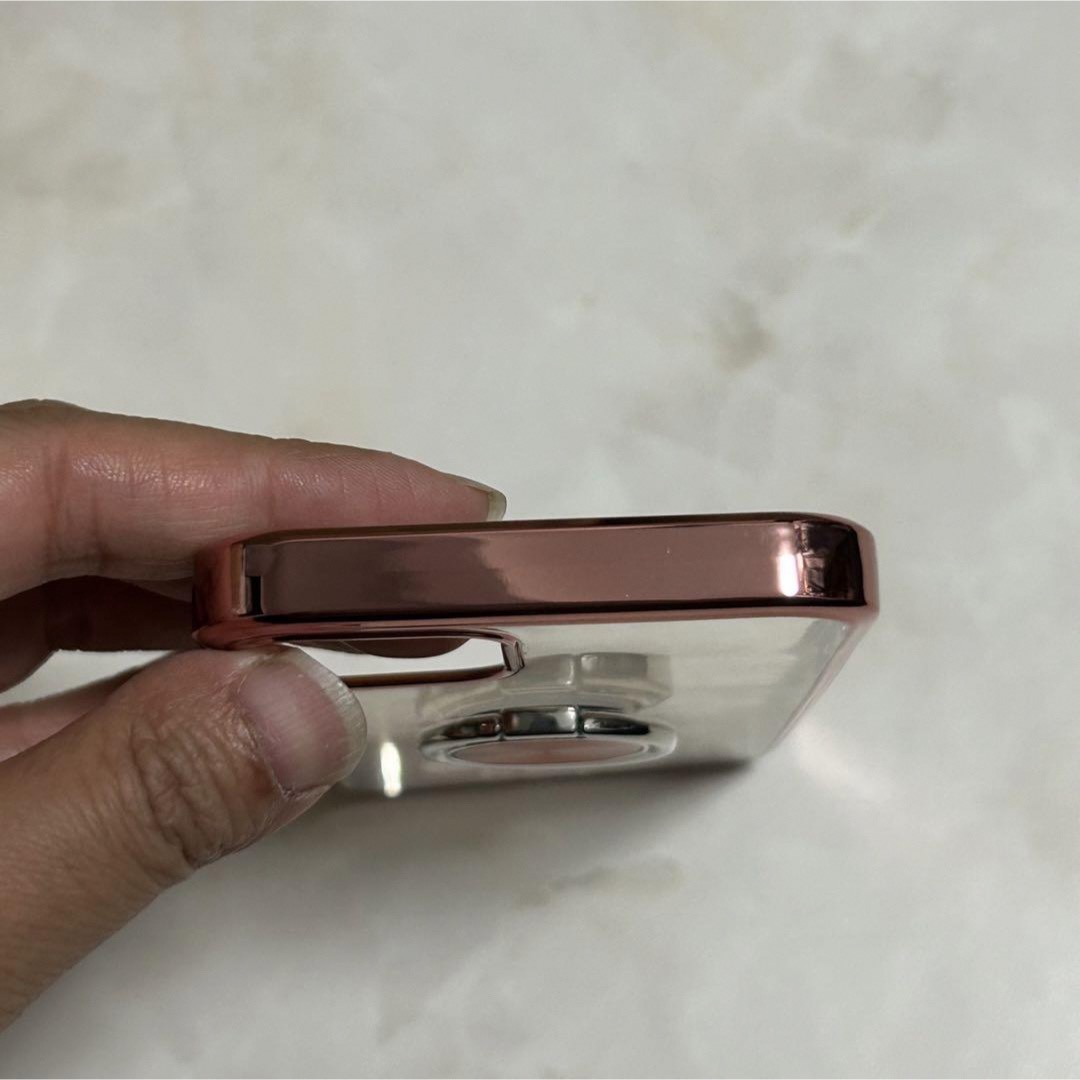 iPhone12mini  5.4インチ リング付き 耐衝撃 ケース ピンク スマホ/家電/カメラのスマホアクセサリー(iPhoneケース)の商品写真