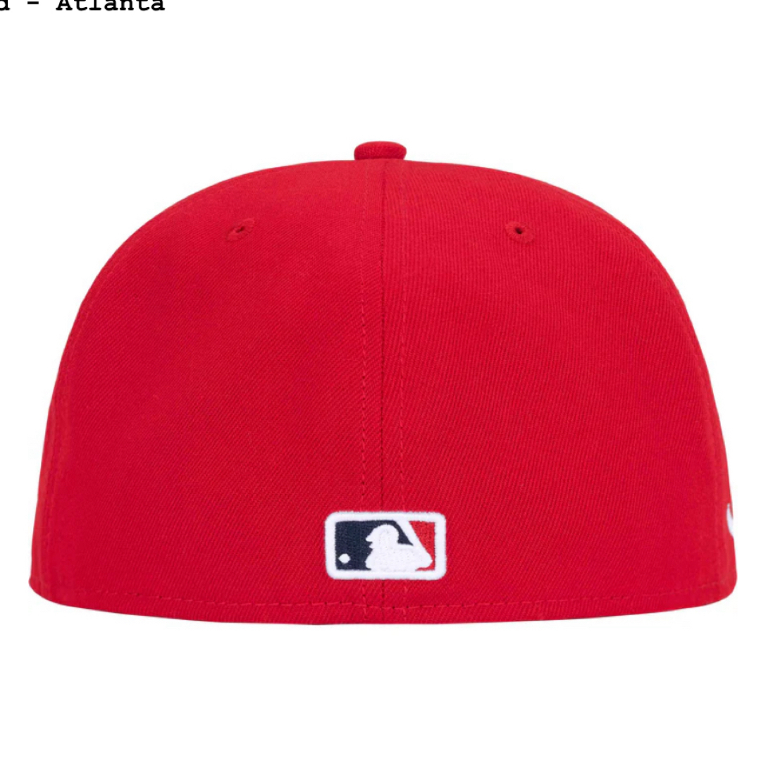 Supreme(シュプリーム)のSupreme MLB Teams Box Logo New Era Red メンズの帽子(キャップ)の商品写真