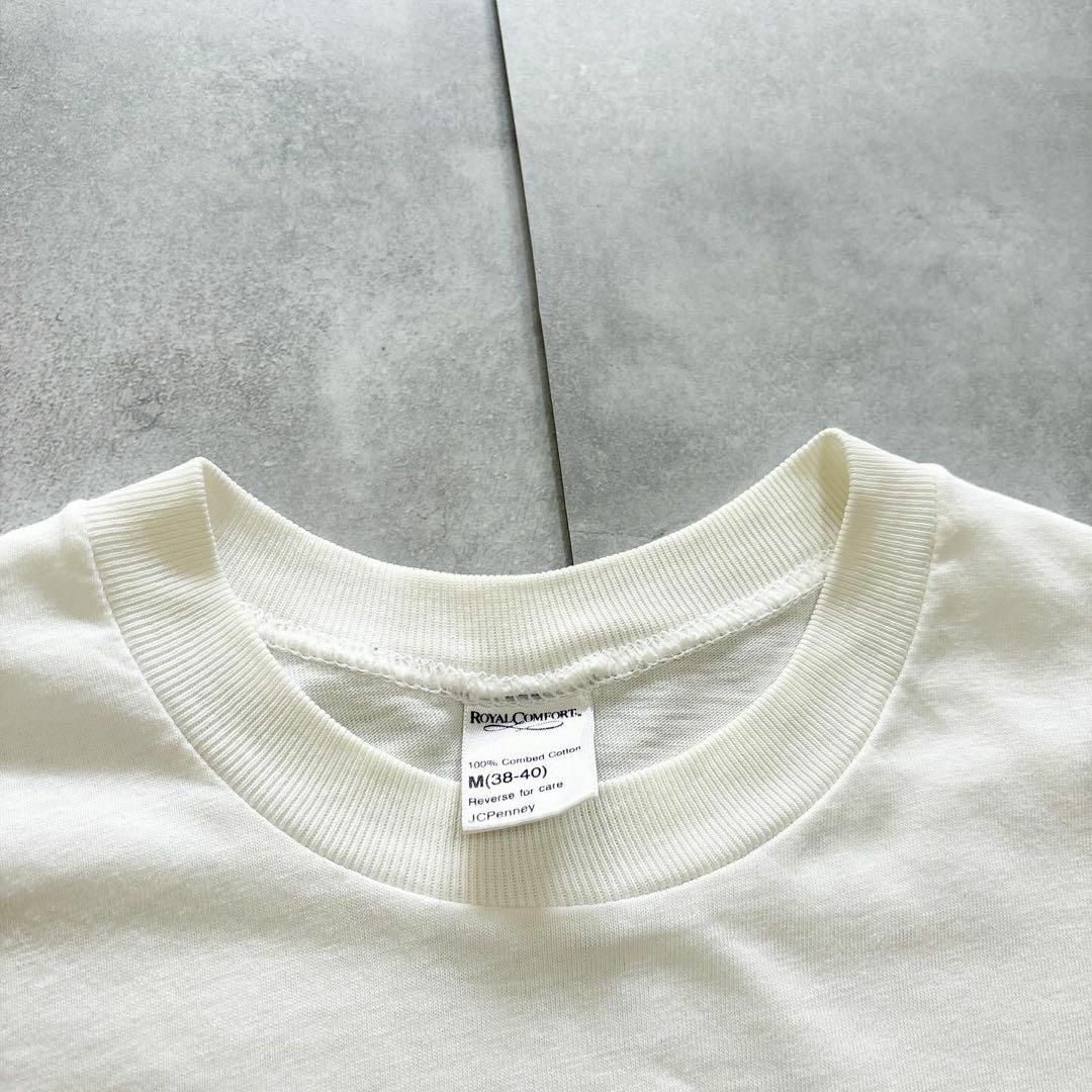 VINTAGE(ヴィンテージ)のUSA製 90s ROYAL COMFORT by JCPENNEY Tシャツ メンズのトップス(Tシャツ/カットソー(半袖/袖なし))の商品写真