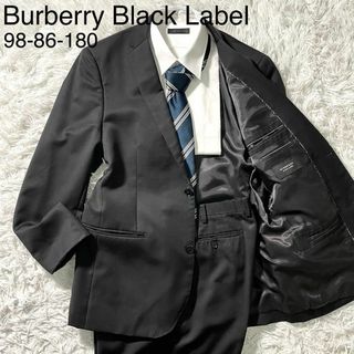 バーバリーブラックレーベル(BURBERRY BLACK LABEL)の★極美品 バーバリーブラックレーベル スーツ セットアップ ノバチェック XL(セットアップ)