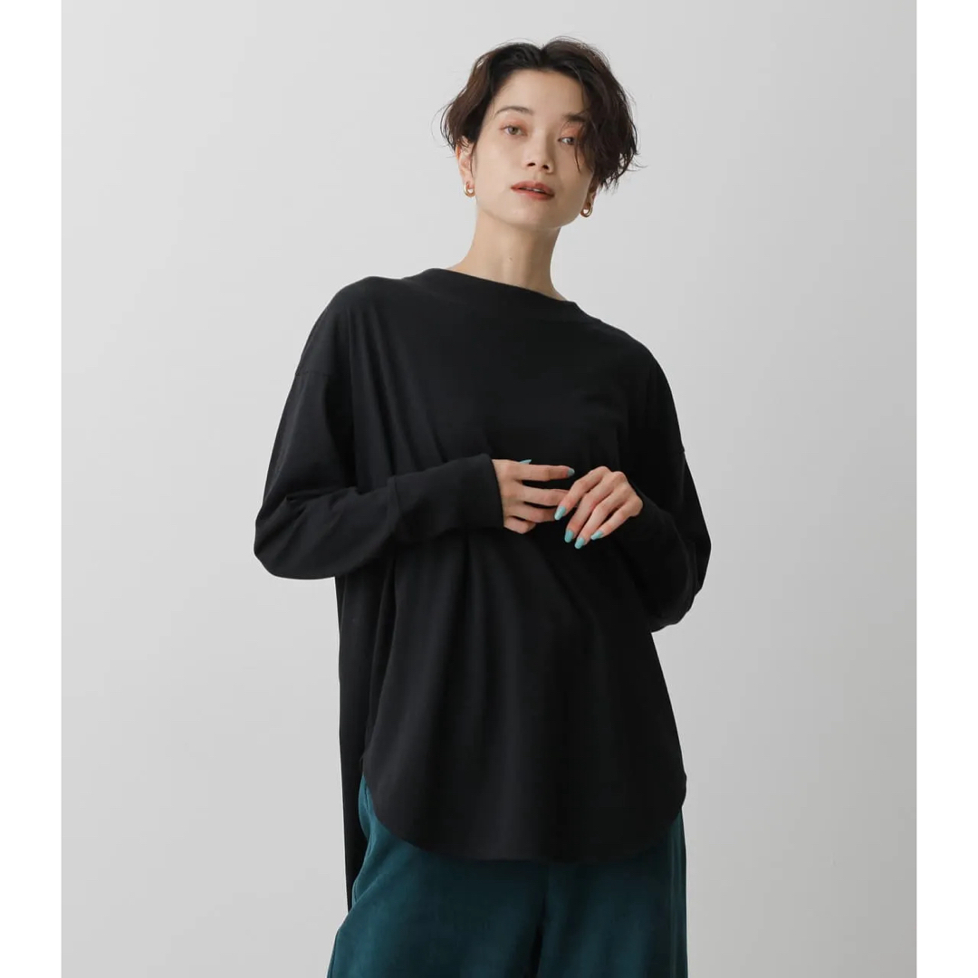 AZUL by moussy(アズールバイマウジー)のアズールバイマウジー♡BACK BUTTON LONG T レディースのトップス(カットソー(長袖/七分))の商品写真