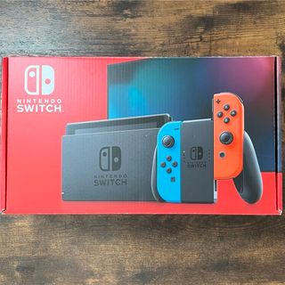 ニンテンドースイッチ(Nintendo Switch)のNintendo Switch (ネオンブルー・ネオンレッド)(家庭用ゲーム機本体)