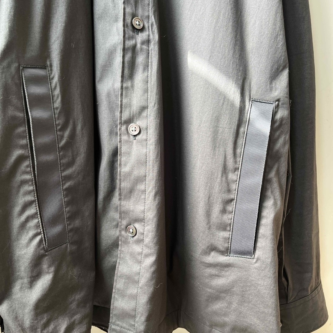 UNIQLO(ユニクロ)のユニクロ　プラスJ  オーバーサイズシャツブルゾン　L メンズのジャケット/アウター(ブルゾン)の商品写真