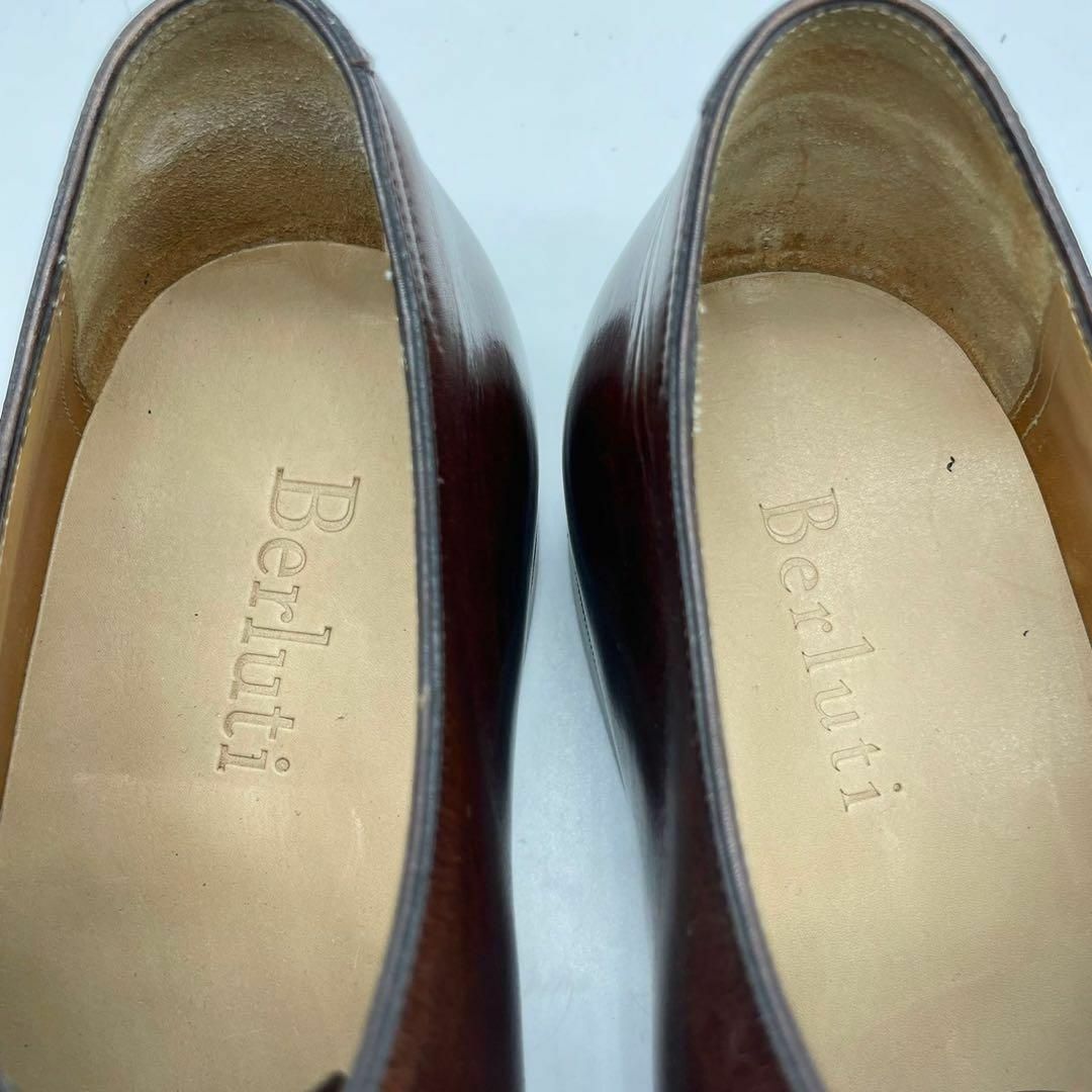 Berluti(ベルルッティ)の★新品 ベルルッティ アレッサンドロ ホールカット パンチング 革靴 茶 UK7 メンズの靴/シューズ(ドレス/ビジネス)の商品写真