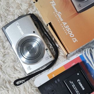 キヤノン(Canon)の動作OK 付属品完備 Canon キャノン PowerShot A3500 IS(コンパクトデジタルカメラ)