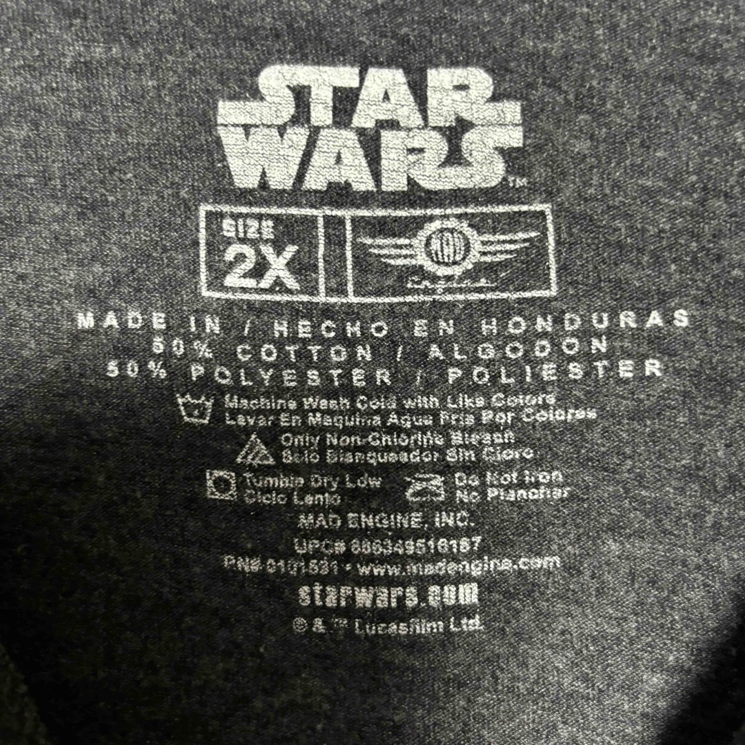 TV&MOVIE(ティービーアンドムービー)の【入手困難】スターウォーズ ミレニアムファルコン　Tシャツ　2XLサイズ　海外 メンズのトップス(Tシャツ/カットソー(半袖/袖なし))の商品写真