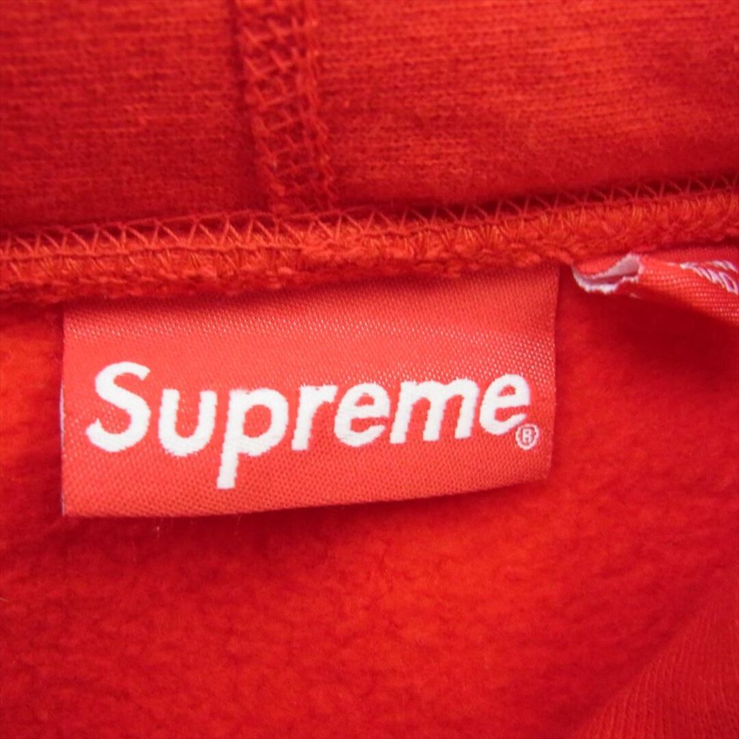 Supreme(シュプリーム)のSupreme シュプリーム パーカー 19AW Bandana Box Logo Hooded Sweatshirt バンダナ ボックスロゴ パーカー フーディー ペイズリー柄 レッド系 M【中古】 メンズのトップス(パーカー)の商品写真