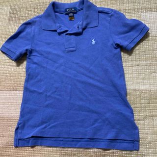 ポロラルフローレン(POLO RALPH LAUREN)のポロラルフローレン　ポロシャツ　青色　100cm 綿100%(Tシャツ/カットソー)