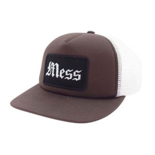 Supreme - Supreme シュプリーム キャップ 23AW Mess Mesh Back 5-panel メッシュ トラッカーキャップ ブラウン系 ホワイト系【中古】