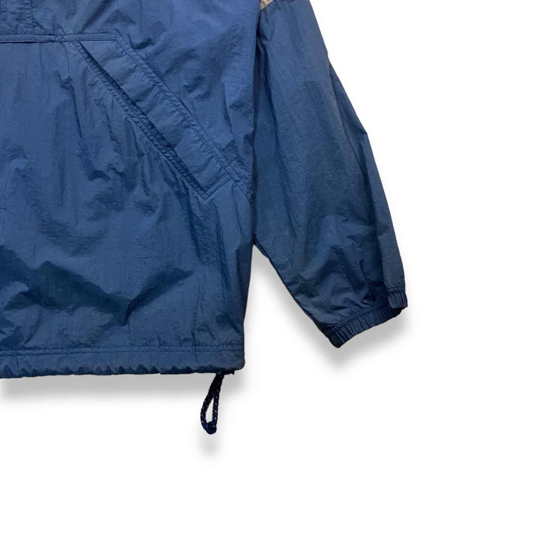 NIKE - 90s NIKE ナイキ 白タグ ツートンハーフジップナイロン NIKE - 90s NIKE ナイキ 白タグ ツートンハーフジップナイロン