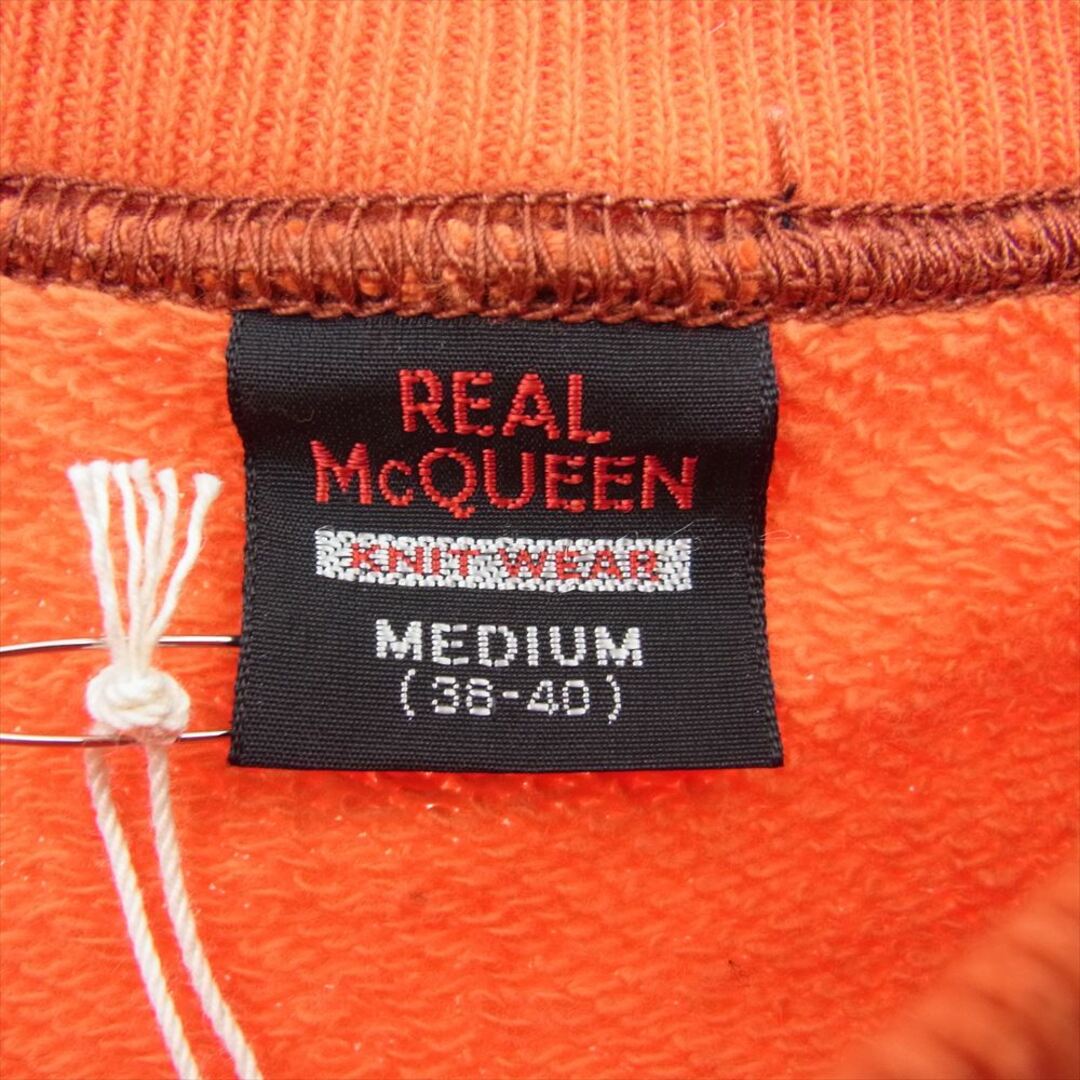 THE REAL McCOY'S(ザリアルマッコイズ)のThe REAL McCOY'S ザリアルマッコイズ スウェット 旧マッコイ 箱 ビデオ付き McQUEEN Collection ELSINORE リアルマックイーン エルシノア スウェット シャツ オレンジ系 M【新古品】【未使用】【中古】 メンズのトップス(スウェット)の商品写真