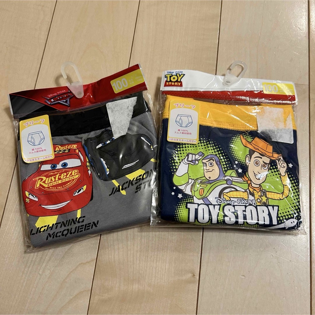 Disney(ディズニー)の⭐︎新品　下着　パンツ　アンダーウェア　カーズ　トイストーリー　ディズニー　 キッズ/ベビー/マタニティのキッズ服男の子用(90cm~)(下着)の商品写真