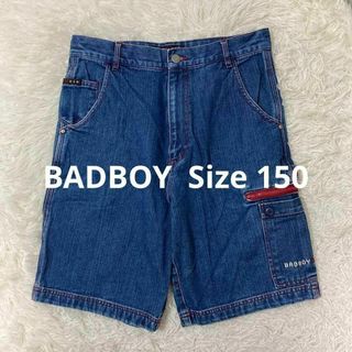 バッドボーイ(BADBOY)のY2K BADBOY バッドボーイ デニム　パンツ　ショート　ハーフ　古着(デニム/ジーンズ)