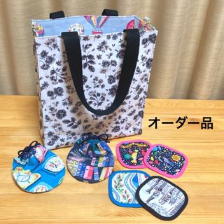 オーダー品　ハンドメイド　　　　　　　　　　　　　ラミネートトートバッグ　他(バッグ)