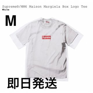 シュプリーム(Supreme)のSupreme MM6 Maison Margiela Box logo tee(Tシャツ/カットソー(半袖/袖なし))