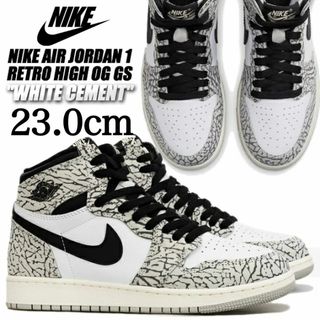 ナイキ(NIKE)の新品 NIKE 23.0cm AIR JORDAN 1 HIGH OG (GS)(スニーカー)