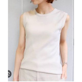 ドゥーズィエムクラス(DEUXIEME CLASSE)のDeuxieme Classe   sleeveless プルオーバーカットソー(カットソー(半袖/袖なし))