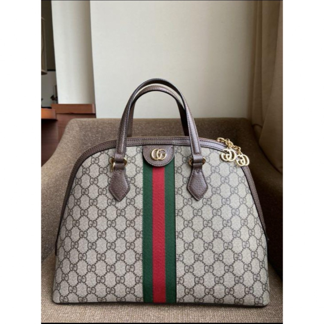 Gucci(グッチ)のGUCCI グッチ オフディア GGミディアム トップハンドルバッグ レディースのバッグ(ハンドバッグ)の商品写真