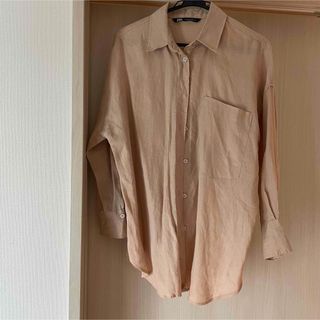 ザラ(ZARA)のZARA リネンシャツ(シャツ/ブラウス(長袖/七分))