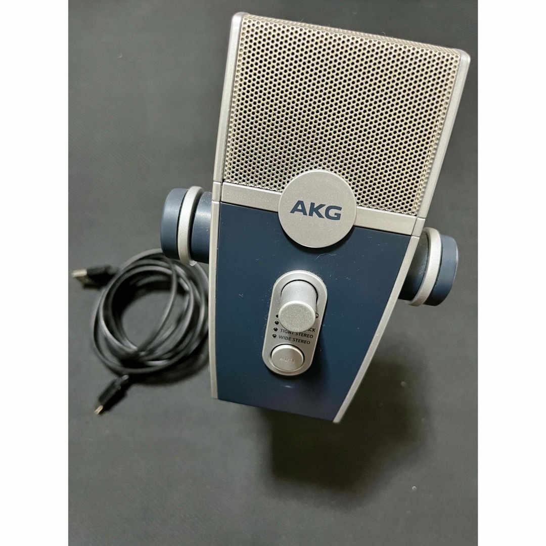 AKG(アーカーゲー)のAKG Lyra-Y3 ●お値下げ●コンデンサーマイク　ヒビノ　used美品 楽器のレコーディング/PA機器(マイク)の商品写真