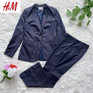 エイチアンドエム(H&M)の『H&M』セットアップ　パンツスーツ　1ボタンジャケット　フレア　大きいサイズ(スーツ)