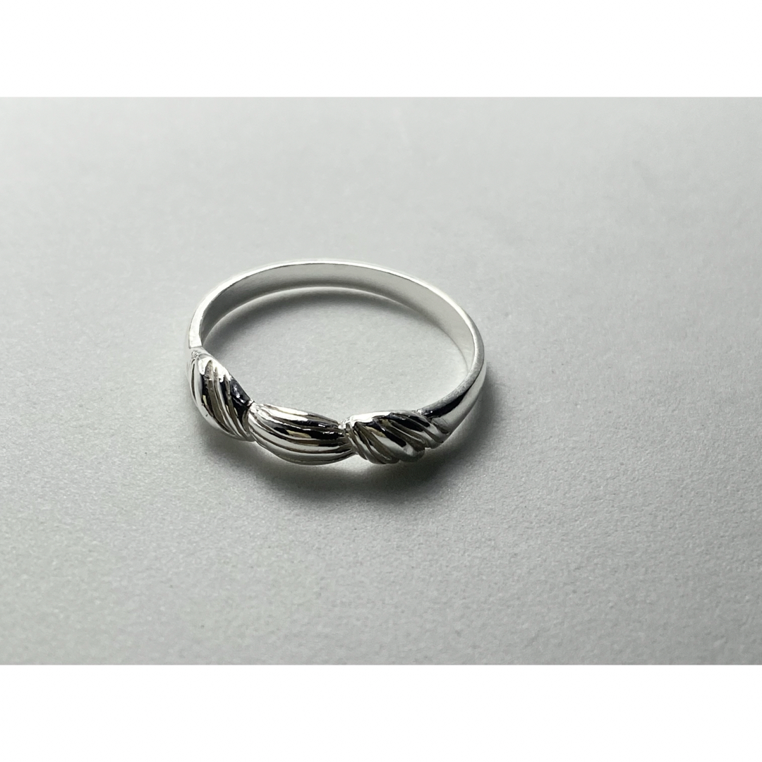 スクロールシルバー925リング silver925甲丸　指輪19号リング　RAx メンズのアクセサリー(リング(指輪))の商品写真