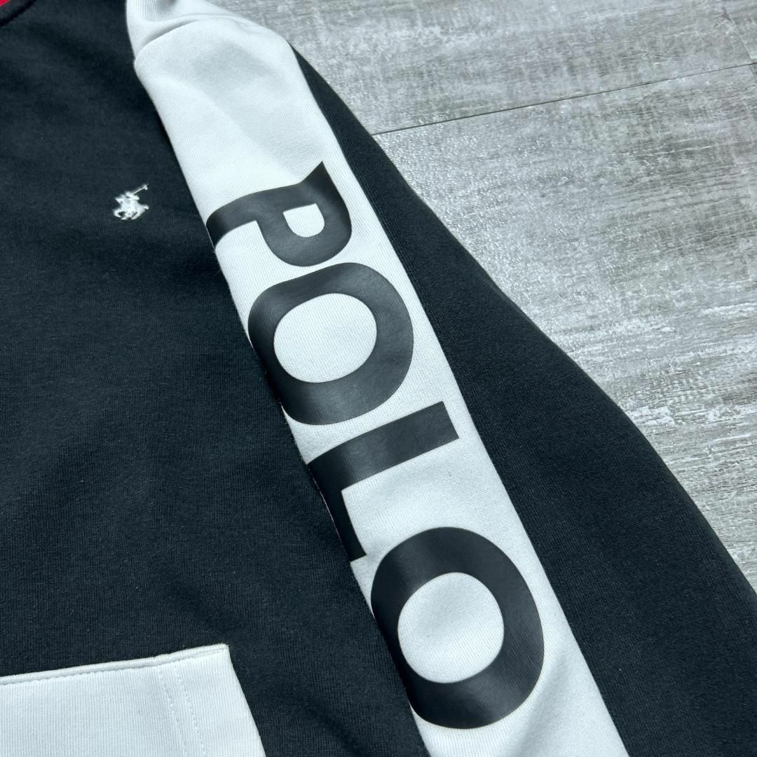 POLO RALPH LAUREN(ポロラルフローレン)のPOLO RALPH LAUREN ポロラルフローレン ジップパーカー 袖ロゴ メンズのトップス(パーカー)の商品写真