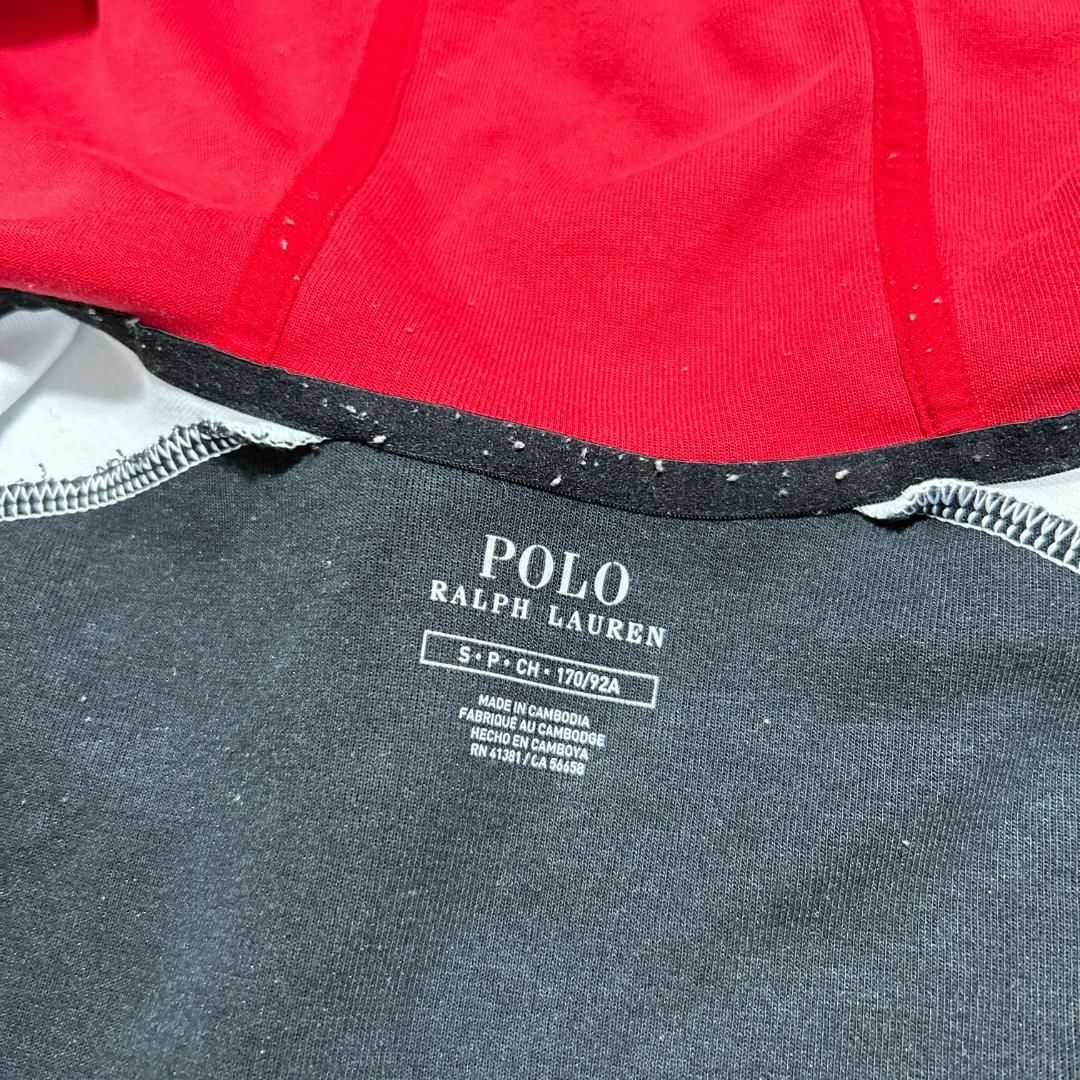 POLO RALPH LAUREN(ポロラルフローレン)のPOLO RALPH LAUREN ポロラルフローレン ジップパーカー 袖ロゴ メンズのトップス(パーカー)の商品写真