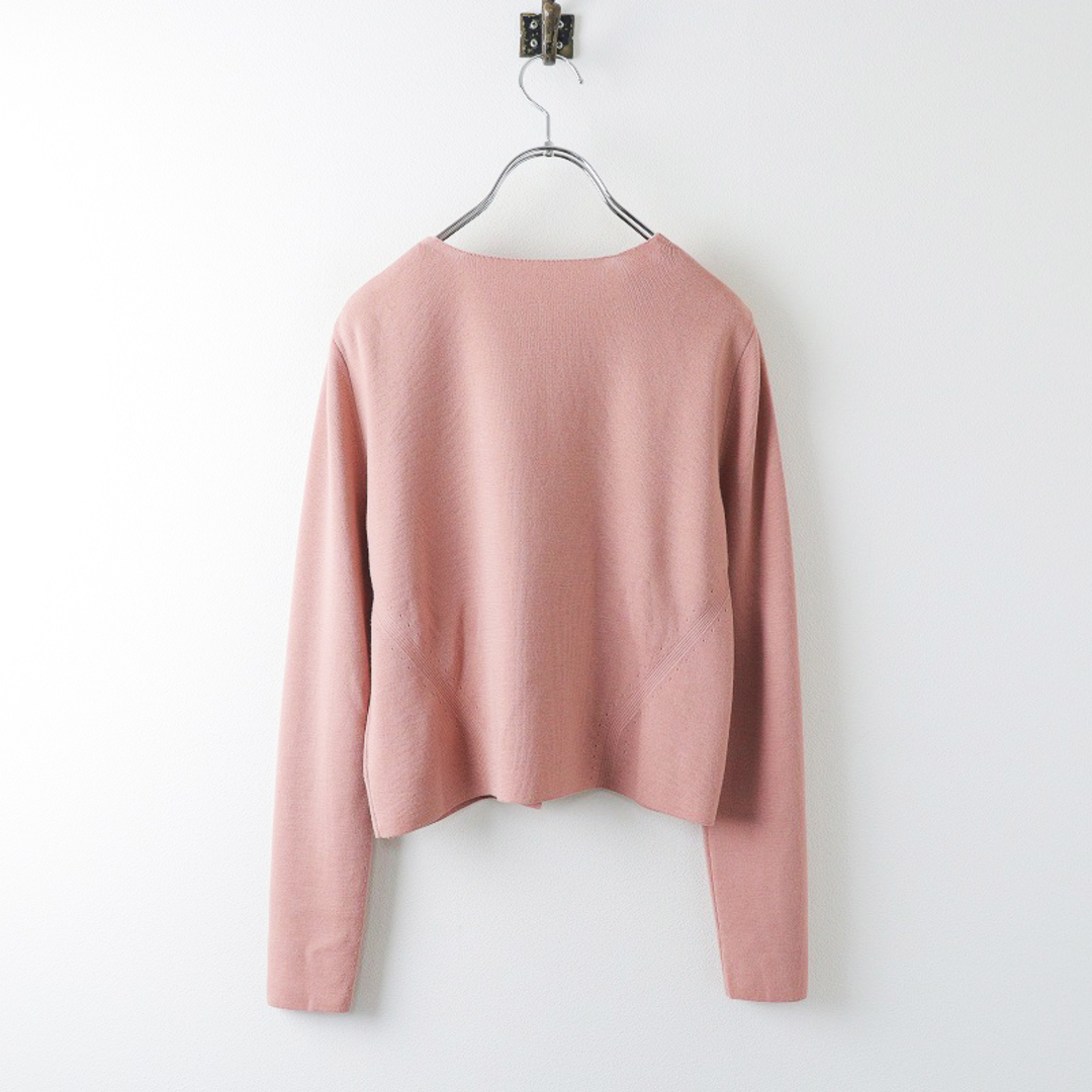 FOXEY(フォクシー)の22年 定価13万 美品 フォクシー FOXEY 43199 Zadie Twin Knit ゼイディーツインニット カーディガン 38/ピンク【2400013849739】 レディースのトップス(カーディガン)の商品写真