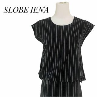 スローブイエナ(SLOBE IENA)のSLOBE IENA  スローブイエナ　レディース　膝丈ワンピース　ストライプ(ひざ丈ワンピース)