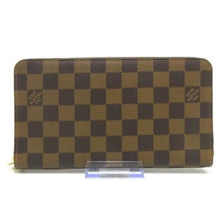 ルイヴィトン(LOUIS VUITTON)のLOUIS VUITTON(ルイヴィトン) 長財布 ダミエ ジッピーオーガナイザー N60003 エベヌ ダミエ・キャンパス(財布)