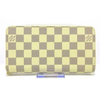 ルイヴィトン(LOUIS VUITTON)のLOUIS VUITTON(ルイヴィトン) 長財布 ダミエ美品  ジッピー・ウォレット N60019 アズール ダミエ･キャンバス(財布)