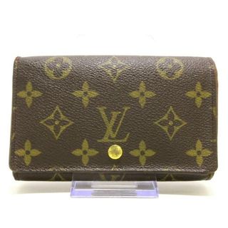 ルイヴィトン(LOUIS VUITTON)のLOUIS VUITTON(ルイヴィトン) 2つ折り財布 モノグラム ポルト モネ・ビエ トレゾール M61730 ■外側素材⇒モノグラム・キャンバス■内側素材⇒クロスグレインレザー(財布)