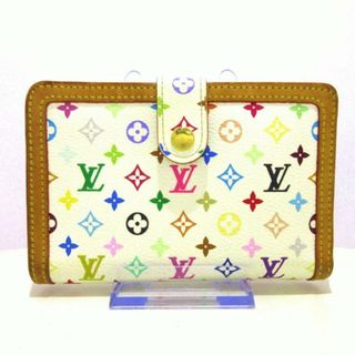 ルイヴィトン(LOUIS VUITTON)のLOUIS VUITTON(ルイヴィトン) 2つ折り財布 モノグラムマルチカラー ポルト モネ・ビエ ヴィエノワ M92987 ブロン 合皮・レザー(財布)