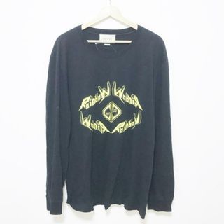 Gucci - グッチ 長袖Tシャツ メンズ 黒×イエロー