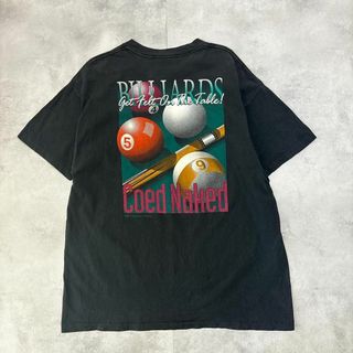 USA製　90s DELTA 半袖　ビリヤード　Tシャツ　古着　ヴィンテージ