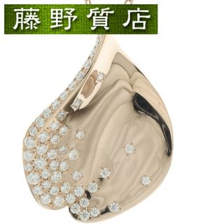 （新品仕上げ済）ミキモト MIKIMOTO レ ペタル ドゥ ギンザ ダイヤ ネックレス K18 PG × ダイヤ ペンダント GP-939I 8552