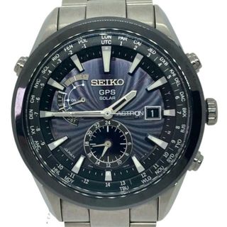 SEIKO - SEIKO(セイコー) 腕時計美品  ASTRON(アストロン) 7X52-0AA0 メンズ セラミックベゼル/電波/GPS 黒