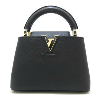 ルイヴィトン(LOUIS VUITTON)のLOUIS VUITTON(ルイヴィトン) ハンドバッグ カプシーヌ美品  カプシーヌMINI M56071 ノワール トリヨンレザー（皮革の種類：牛革）(ハンドバッグ)