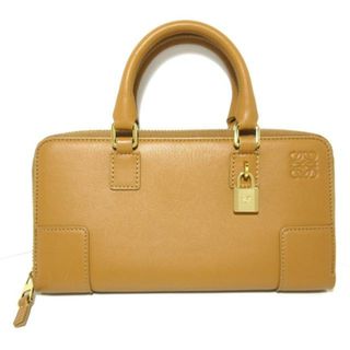 ロエベ(LOEWE)のLOEWE(ロエベ) ポーチ - ブラウン レザー(ポーチ)