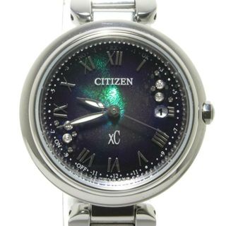 シチズン(CITIZEN)のCITIZEN(シチズン) 腕時計 XC(クロスシー) H060-A1CTL09 レディース 電波/世界1700本限定/エコドライブ ブルーグリーン(腕時計)