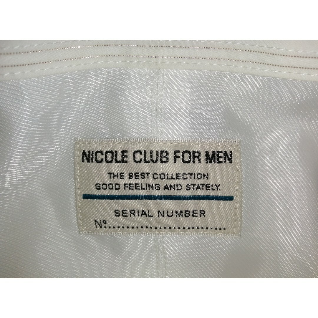 NICOLE CLUB FOR MEN(ニコルクラブフォーメン)の美品/NICOLE CLUB FOR MEN/ニコル/ストライプ/シャツ メンズのトップス(シャツ)の商品写真