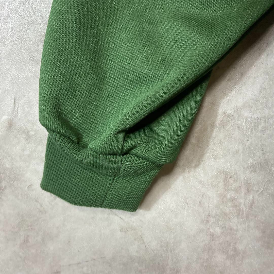 STARTER(スターター)の【人気グリーン、トラックジャケット】STARTERワンポイント刺繍ロゴ古着緑M メンズのトップス(ジャージ)の商品写真