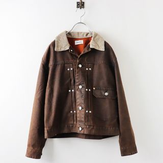 美品 タナカ TANAKA ST-45 NEW CLASSIC JEAN JACKET ニュークラシックジーンジャケット S/ブラウン アウター【2400013825382】(Gジャン/デニムジャケット)