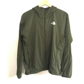 ザノースフェイス(THE NORTH FACE)のTHE NORTH FACE(ノースフェイス) ブルゾン サイズS レディース - カーキ 長袖/ジップアップ/春/秋(ブルゾン)