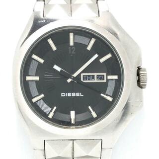 ディーゼル(DIESEL)のDIESEL(ディーゼル) 腕時計 - DZ-1079 メンズ 黒(その他)